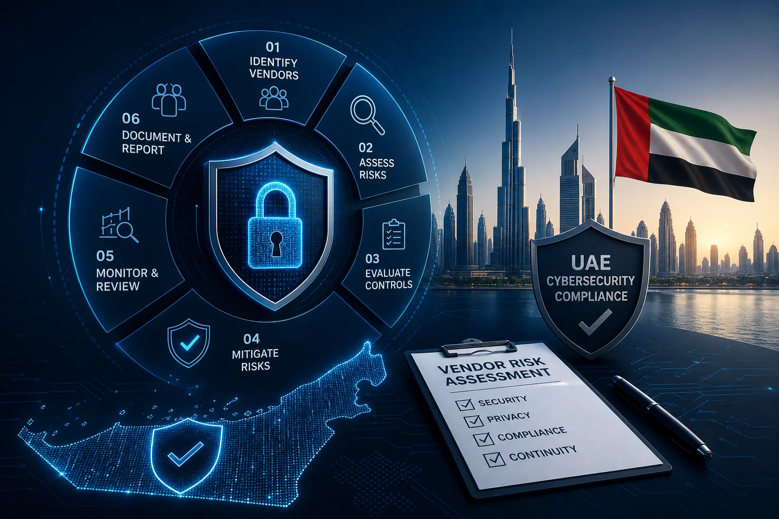 How to Conduct a Cybersecurity Vendor Risk Assessment in UAE: Step-by-Step 2026 Guide