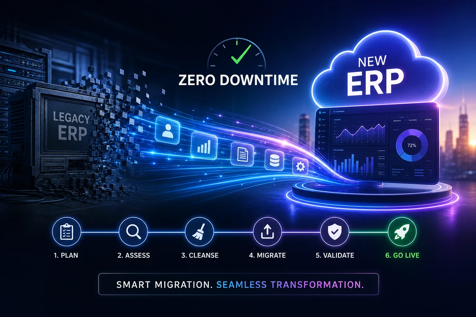 How to Manage ERP Data Migration Without Downtime: Step-by-Step Guide for 2026